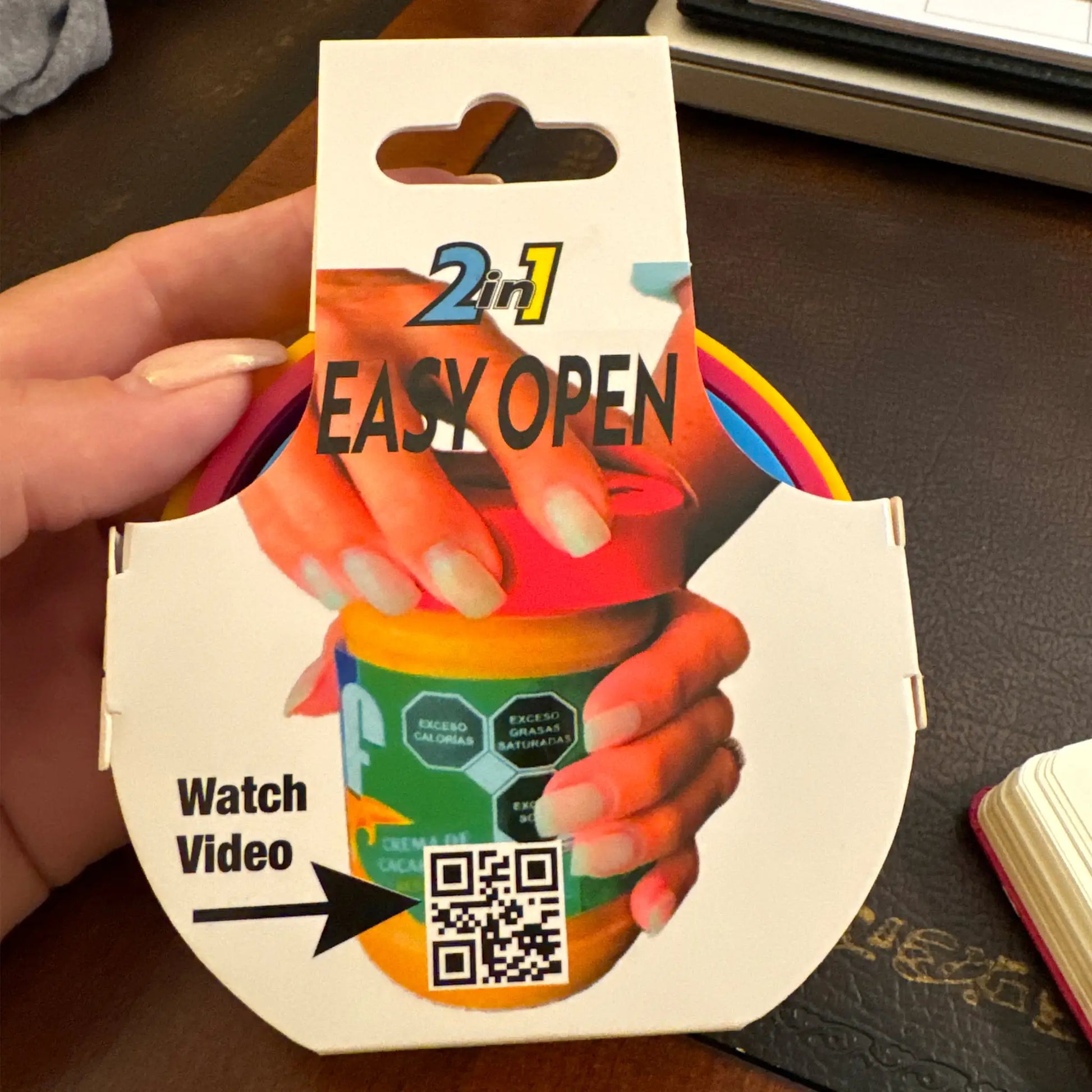 2 in 1 no ouch lid opener